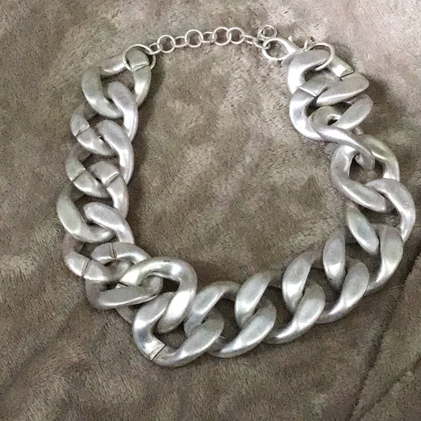 Silver Tone Necklace